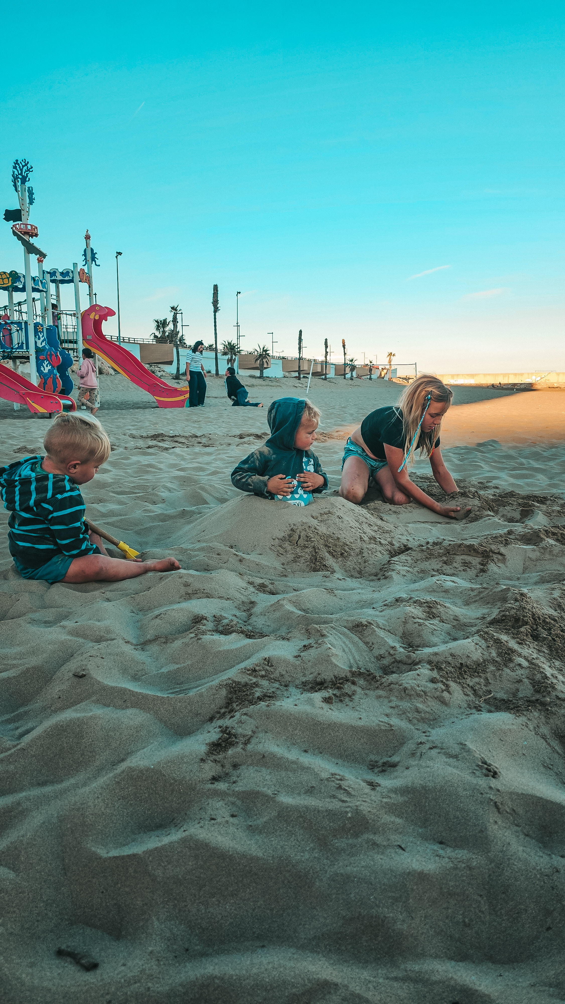 Reisen mit Kindern als freie Familie
