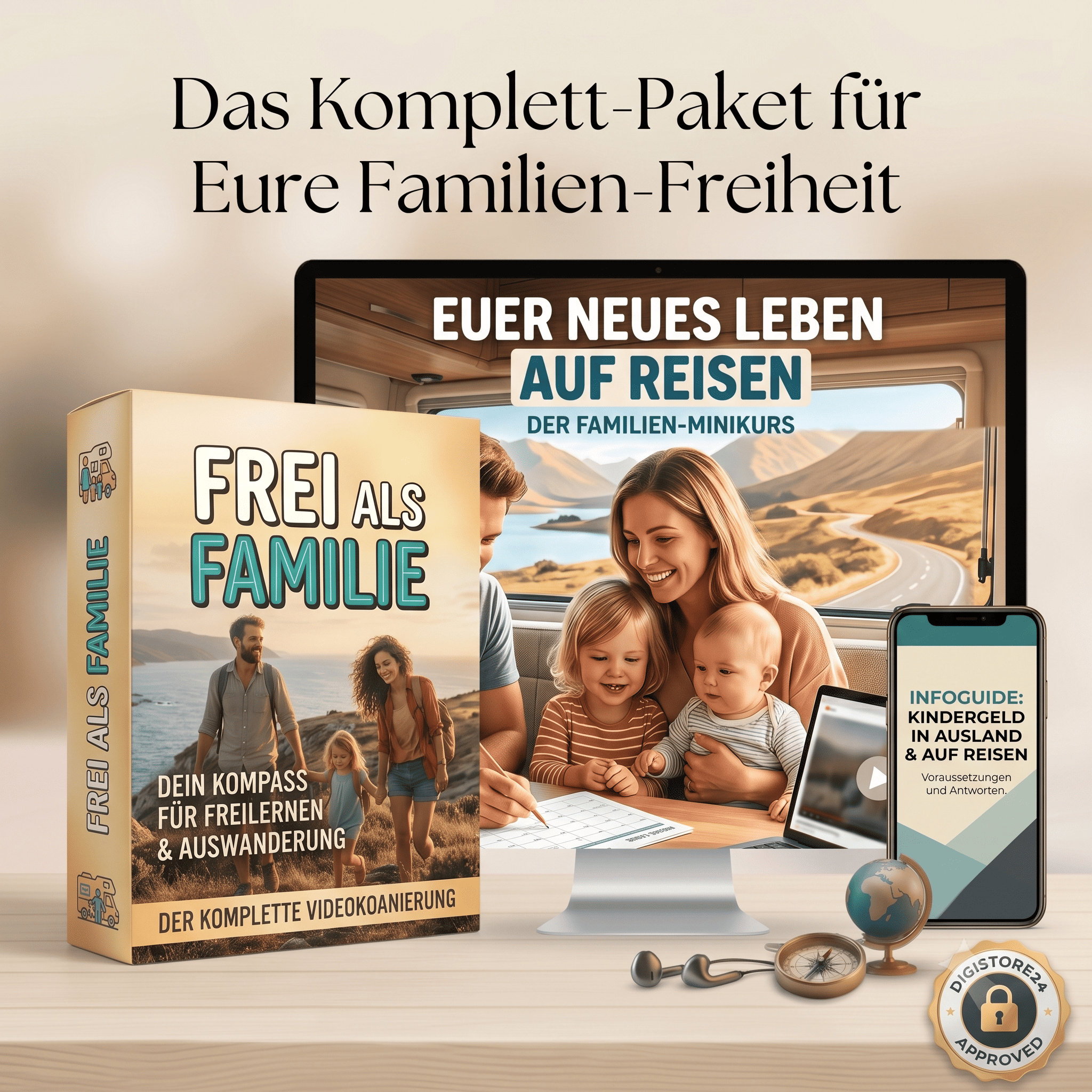 Ortsunabhängiges Einkommen für Familien durch Affiliate Marketing